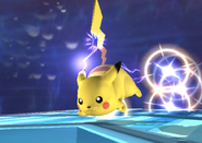 Pikachu's Up Special Move, Quick Attack.