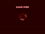 The Subspace Emissary's Game Over Screen.