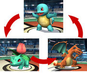 Pokemon change diagram