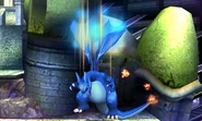 Charizard's up tilt; surprisingly enough, it counts as having disjointed hitboxes despite still using a part of Charizard's body, granting it high priority.