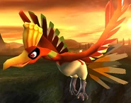 Ho-Oh in Super Smash Bros. Brawl.