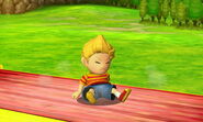 Lucas' up taunt.