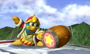 King Dedede's forward tilt. It has great range and very high priority; it is also good for interrupting enemy attacks.