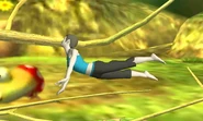 Wii Fit Trainer's back aerial.