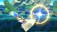 Palutena's forward air attack.