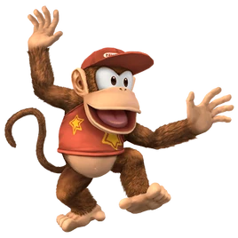 Diddy Kong Clear SSBB