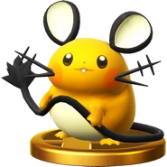 DedenneTrophyWiiU.png (185 KB) Dedenne's Trophy in Super Smash Bros. for Wii U.