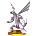 Palkia's trophy in Super Smash Bros. for Nintendo 3DS.