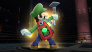 Luigi's new Final Smash, the Poltergust 5000.