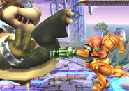 Samus's Side Smash Attack.