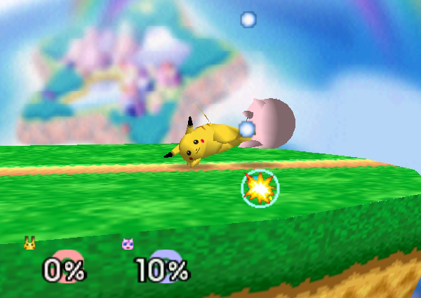 pikachu smash bros melee