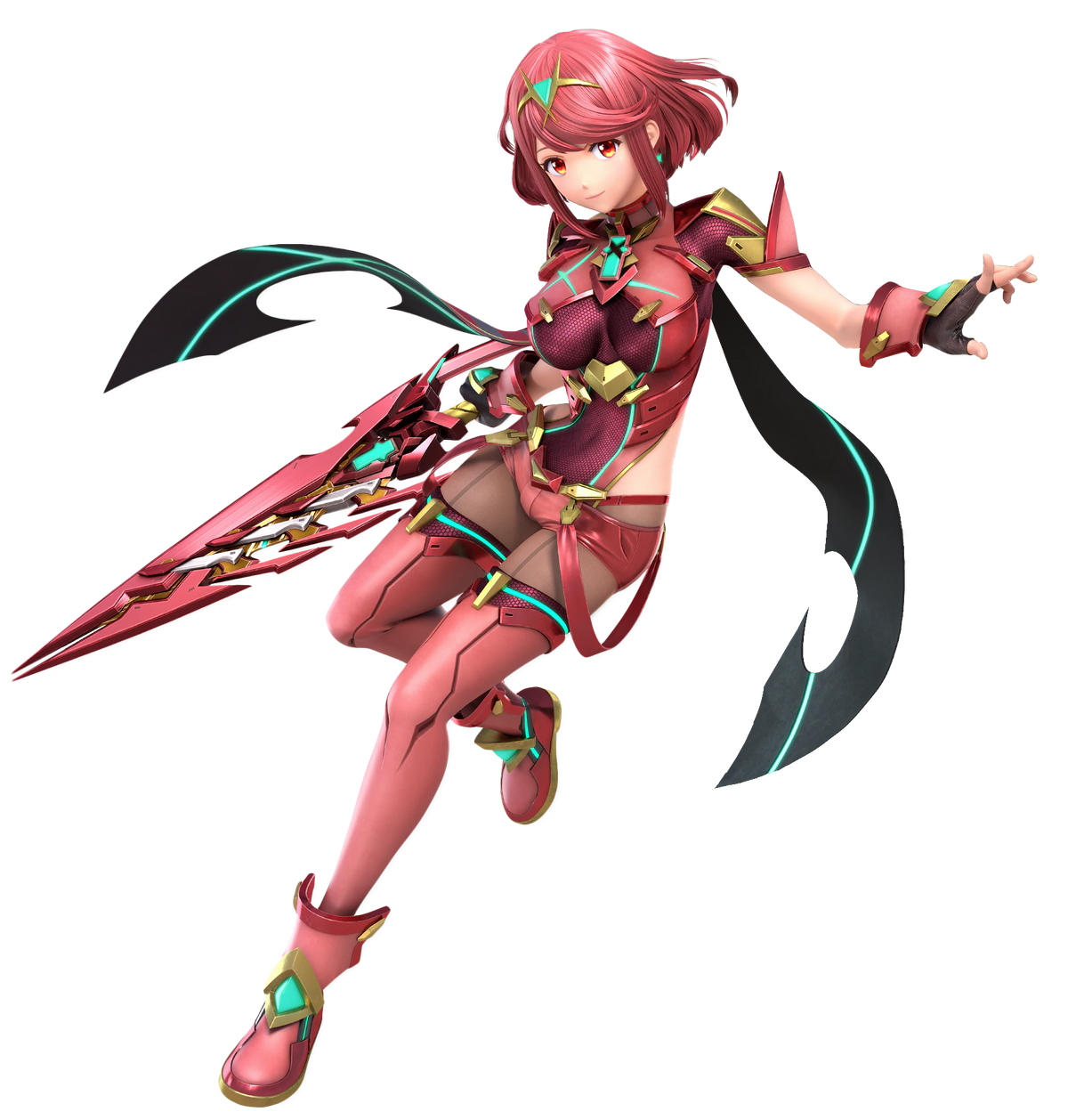 Exaggerated Breast Physics for Pyra/Mythra [Super Smash Bros. Ultimate]  [Mods]