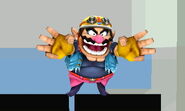 Wario's down taunt.