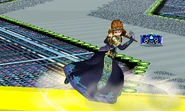 Second hit of Zelda's down smash.