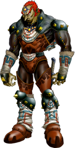 Ganondorf as he appears in The Legend of Zelda: Ocarina of Time.