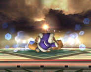 The Ice Climbers using Blizzard in Brawl.