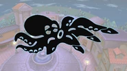 Mr. Game & Watch using his Octopus Final Smash!