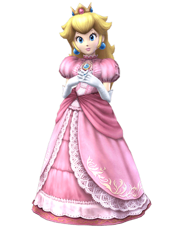 Princess peach super smash bros brawl clearance