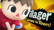 Villager's splash screen. Villager Comes to Town!