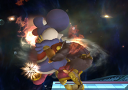 Captain Falcon's Up Special Move, Falcon Dive.