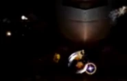 Kirby using his forward special from Melee on Halberd in the E3 2006 trailer.