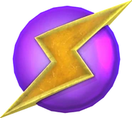 Artwork of Screw Attack in Super Smash Bros. for Nintendo 3DS and Wii U