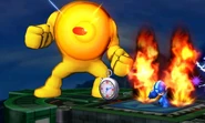 Mega Man's down smash.