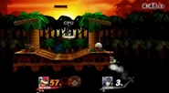 Kongo Jungle 64 in Super Smash Bros. for Wii U.