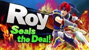 Roy's splash screen. Roy Seals the Deal!