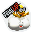 Pegatina de Lakitu Mario Kart Super Circuit SSBB