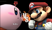 Mario y Kirby Estadio Aereo ESE SSBB