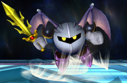 Meta Knight salta y está listo...