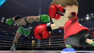 El Aldeano y Little Mac en el Cuadrilátero.