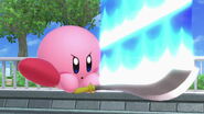 Kirby usando Corte final.