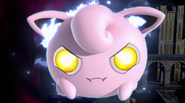 Jigglypuff usando su Smash Final, Globo.