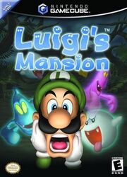 Carátula Norteamericana Luigi's Mansion