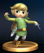 Trofeo de Toon Link SSBB