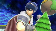 Marth en Mario Galaxy SSBU