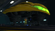 La Nave de combate, como aparece en Metroid: Other M.