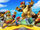 Rey Dedede, Mario, Bowser y Donkey Kong en el escenario Isla de Pilotwings SSB4 (Wii U).jpg