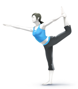 Entrenadora de Wii Fit SSB4