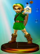 Trofeo de Young Link (Smash 1)