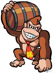 Art Oficial Donkey Kong en Mario vs Donkey Kong