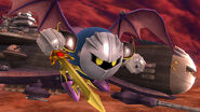 Meta Knight en el Hal Abarda SSB4 (Wii U)