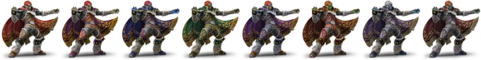 Paleta de colores de Ganondorf SSBU.png