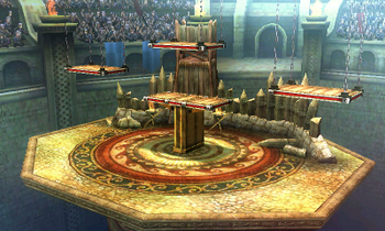 Coliseo de Regna Ferox SSB4 (3DS)