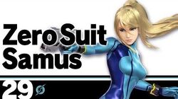 29 Zero Suit Samus – Super Smash Bros