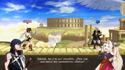 Chrom en la Burla Smash del Templo de Palutena SSB4 (Wii U)