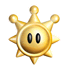 Pegatina de Sol Super Mario Sunshine SSBB