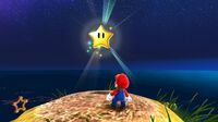 Superestrella en Super Mario Galaxy